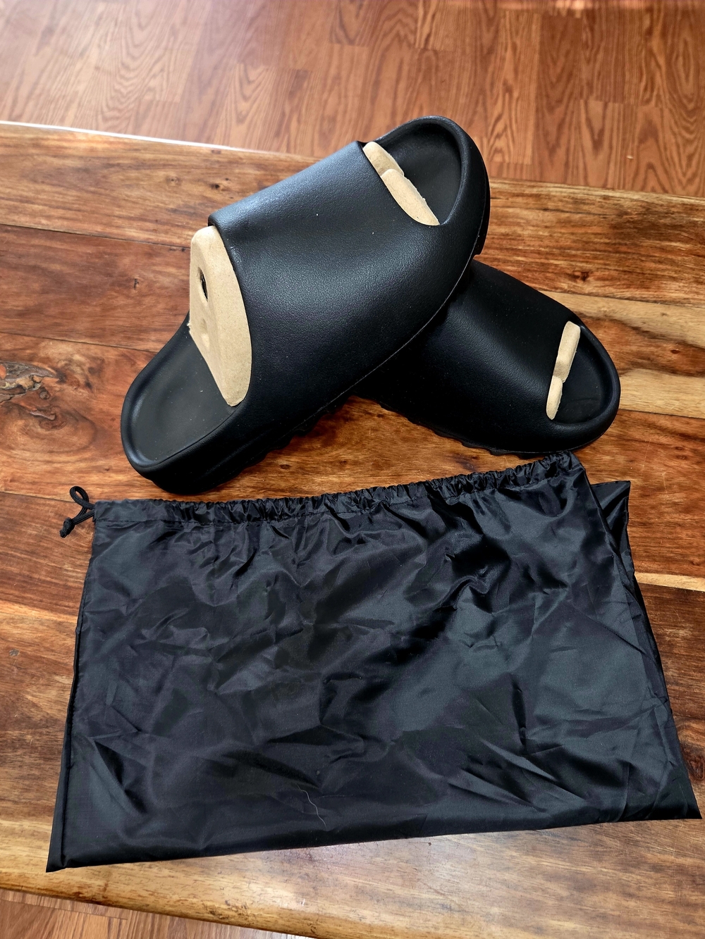 Yeezy "YS-01" Slides In Black - Size 11M